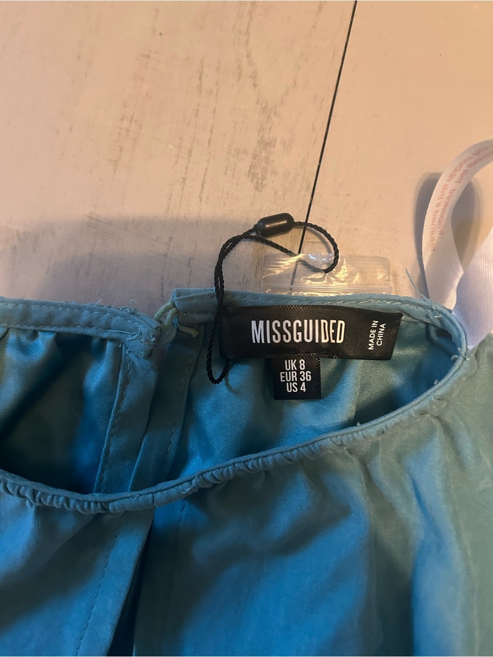 Missguided Sage Green Long Sleeve Cutout Midi Dress - Picture 2 of 3
